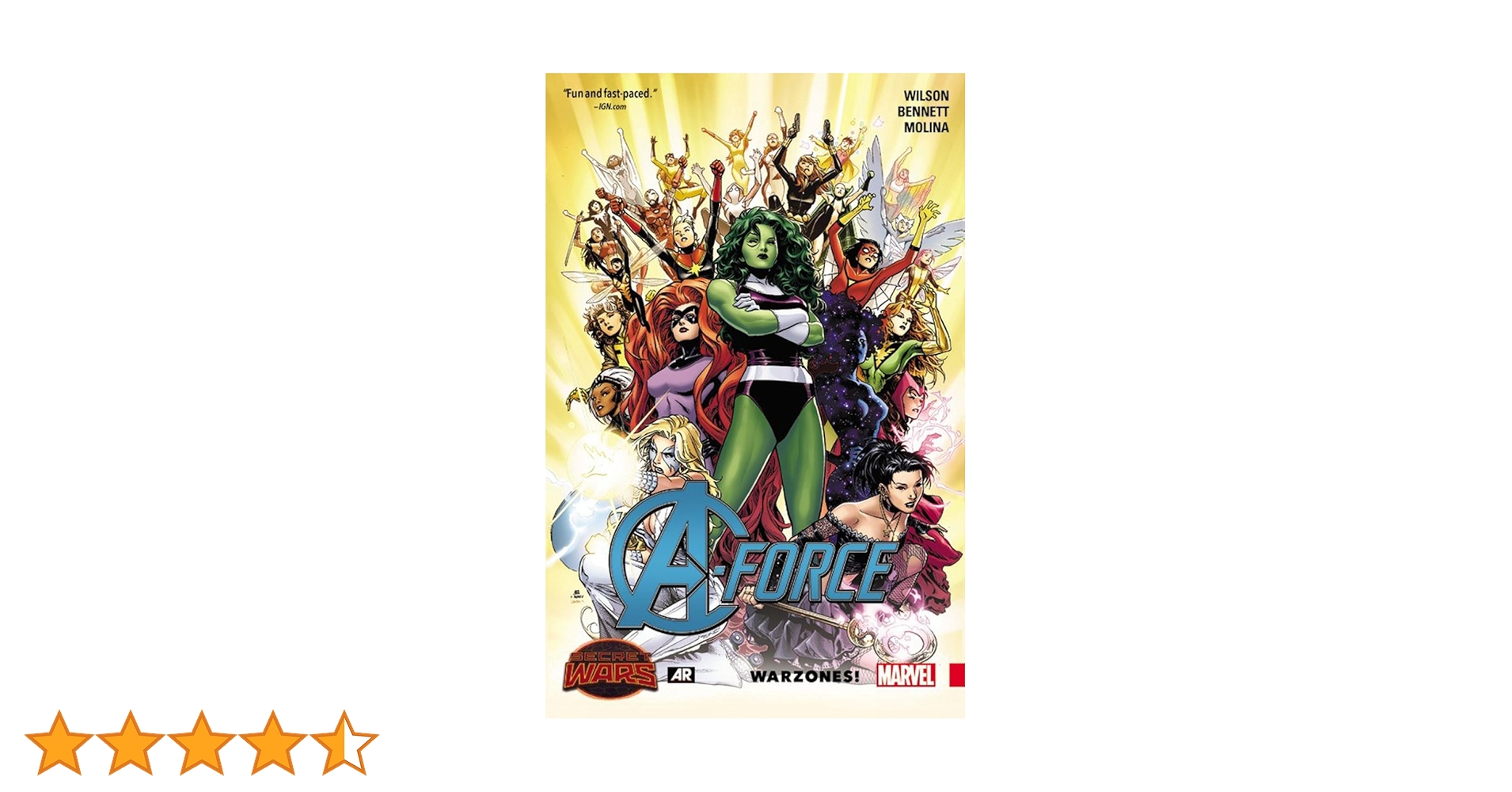 Amazon | A-Force Vol. 0: Warzones! | Wilson, G. Willow